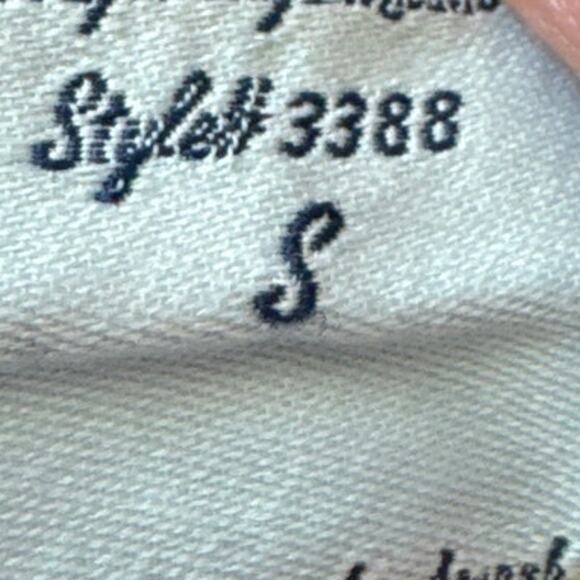 Y2K Low Rise Denim Shorts H & G Three Button Zip Closure Vintage Denim - Picture 9 of 10